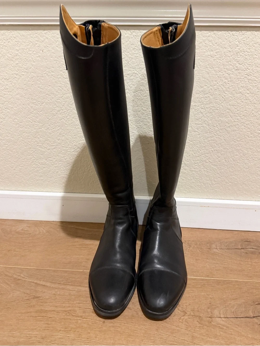 Black Ego7 Orion equestrian riding boots